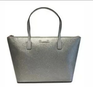 Kate Spade NY glitter tote